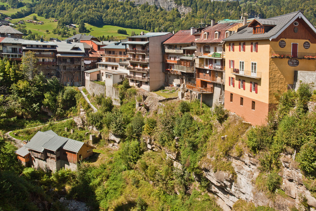 Local town on the Arly